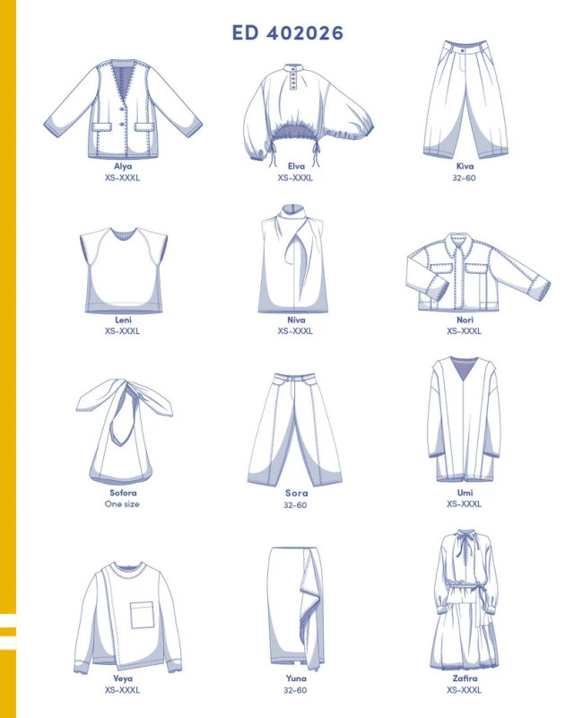 Magazine de Couture Fibre Mood - Edition 40 - Mercerine