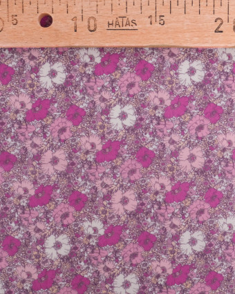 Voile de Coton Mila Windsor Violet - Mercerine