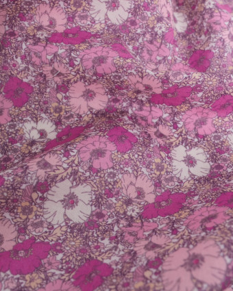 Voile de Coton Mila Windsor Violet - Mercerine