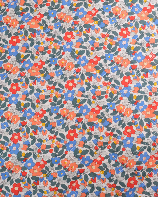 Tissu Matelassé Double Face Délice Corail - Mercerine