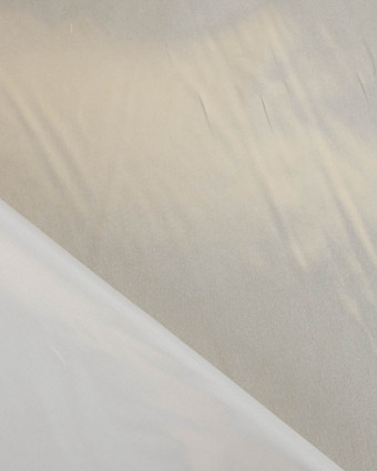 Tissu Chambray Lurex Doré Brillant Argent - Mercerine