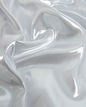 Tissu Chambray Lurex Argenté Brillant Doré - Mercerine