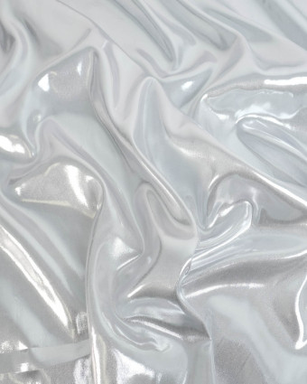 Tissu Chambray Lurex Argenté Brillant Doré - Mercerine