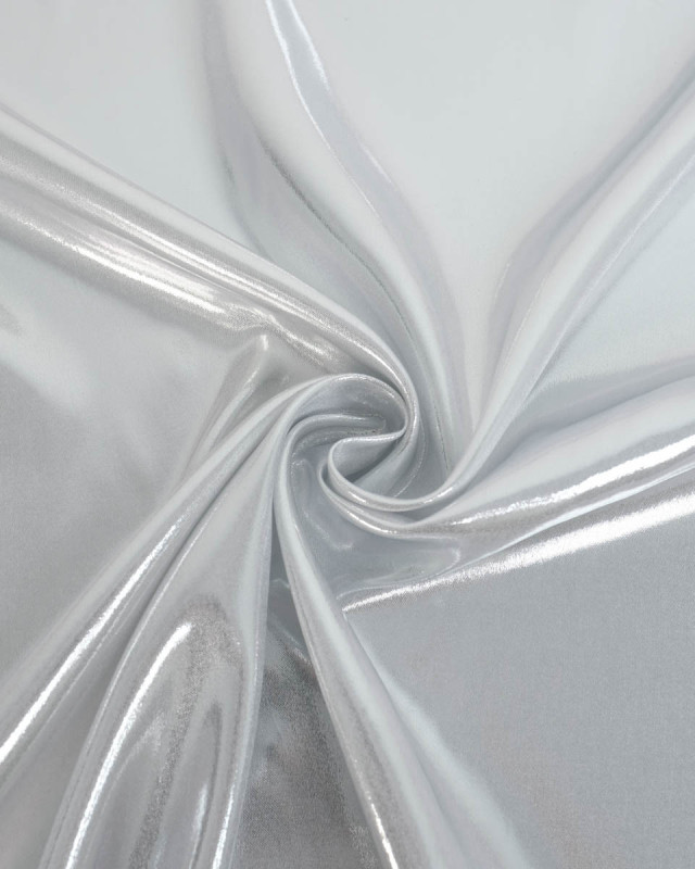 Tissu Chambray Lurex Argenté Brillant Doré - Mercerine