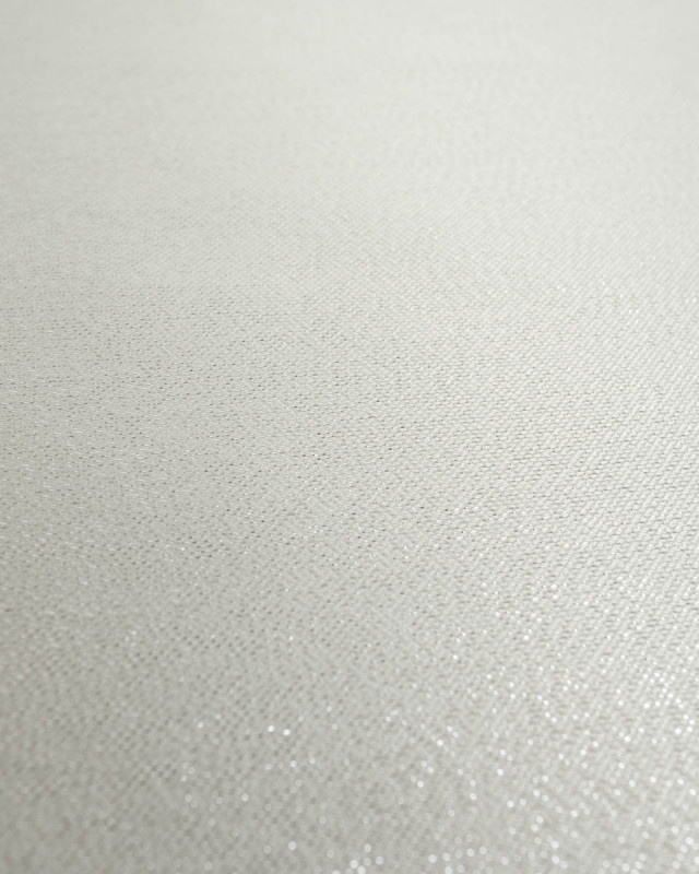 Tissu Jacquard Lurex Brillant Blanc - Mercerine