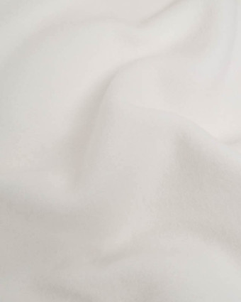 Polaire de Coton Unie Ecrue - Mercerine