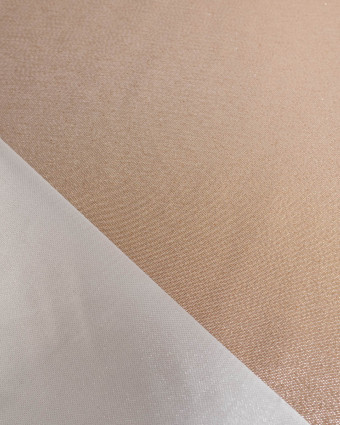 Tissu Jacquard Lurex Brillant Rose Reflet Argent - Mercerine