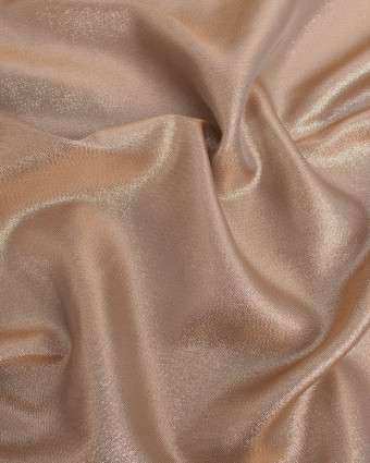 Tissu Jacquard Lurex Brillant Rose - Mercerine
