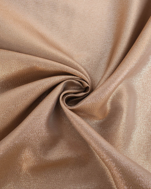 Tissu Jacquard Lurex Brillant Rose Reflet Argent - Mercerine