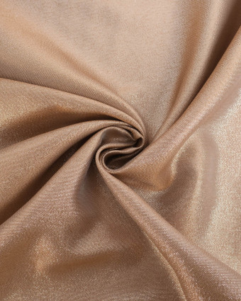 Tissu Jacquard Lurex Brillant Rose Reflet Argent - Mercerine