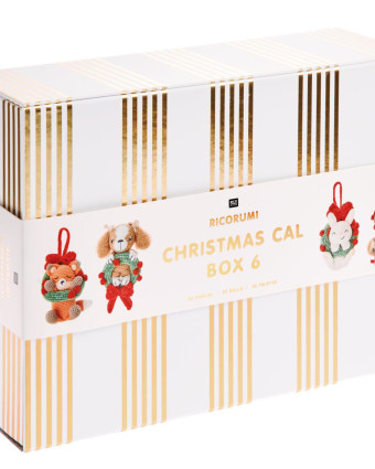 Ricorumi Couronnes de  Noël – 8 Modèles Boules de Noël  – Rico Design - Mercerine