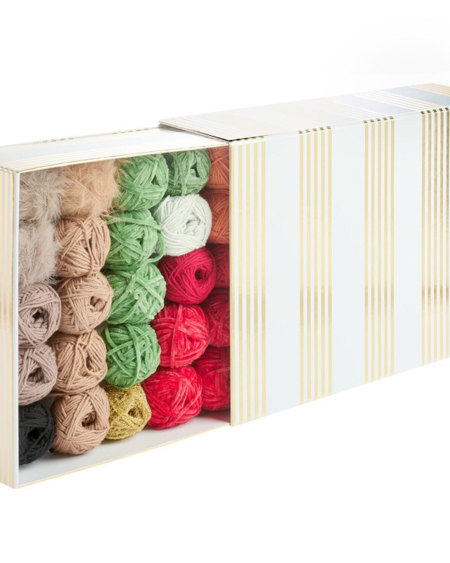 Ricorumi Couronnes de  Noël – 8 Modèles Boules de Noël  – Rico Design - Mercerine