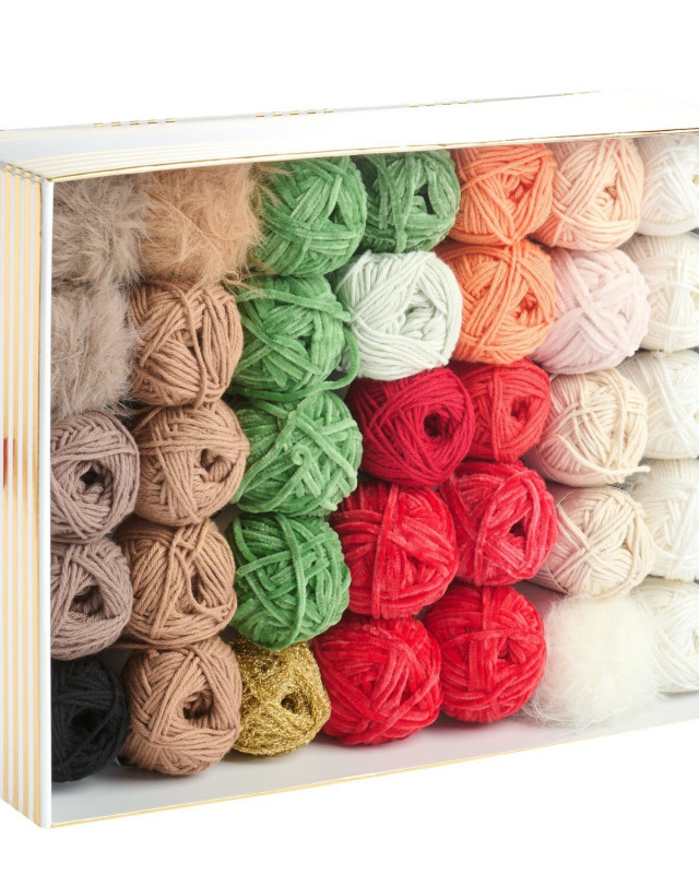 Ricorumi Couronnes de  Noël – 8 Modèles Boules de Noël  – Rico Design - Mercerine
