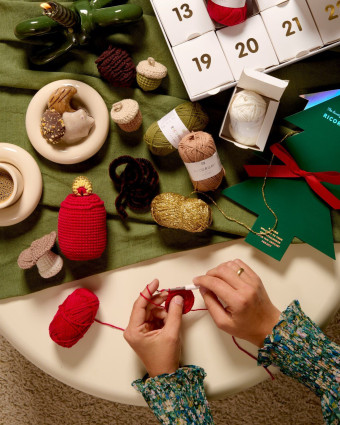 Ricorumi Calendrier de Noël – 24 boîtes  – Rico Design - Mercerine