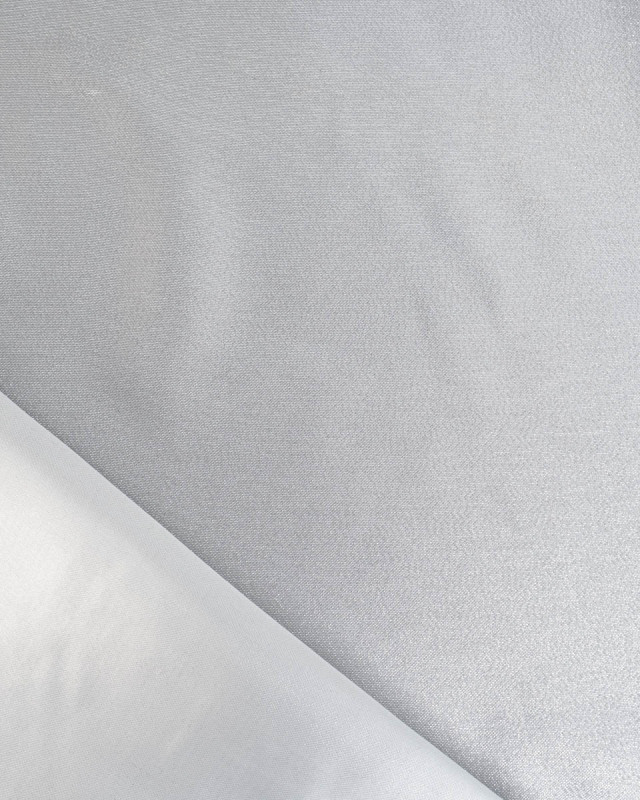 Tissu Jacquard Lurex Brillant Argent - Mercerine