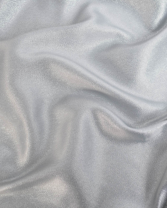 Tissu Jacquard Lurex Brillant Argent - Mercerine