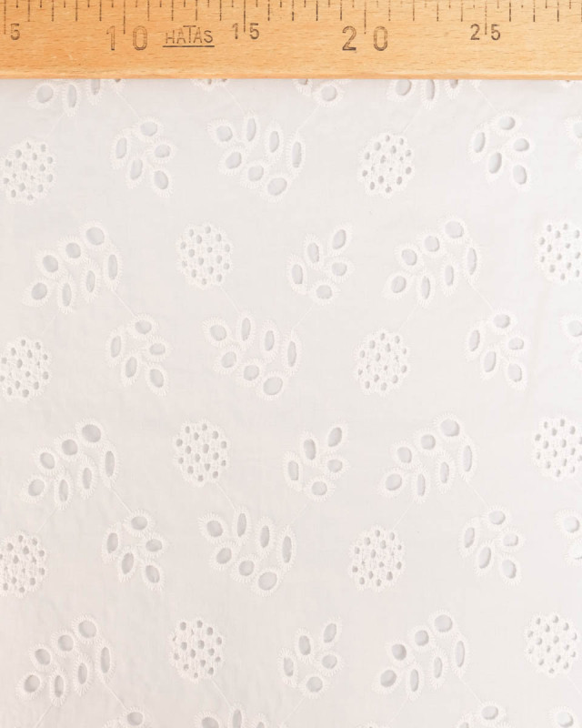 Broderie Anglaise Feuillage - Mercerine