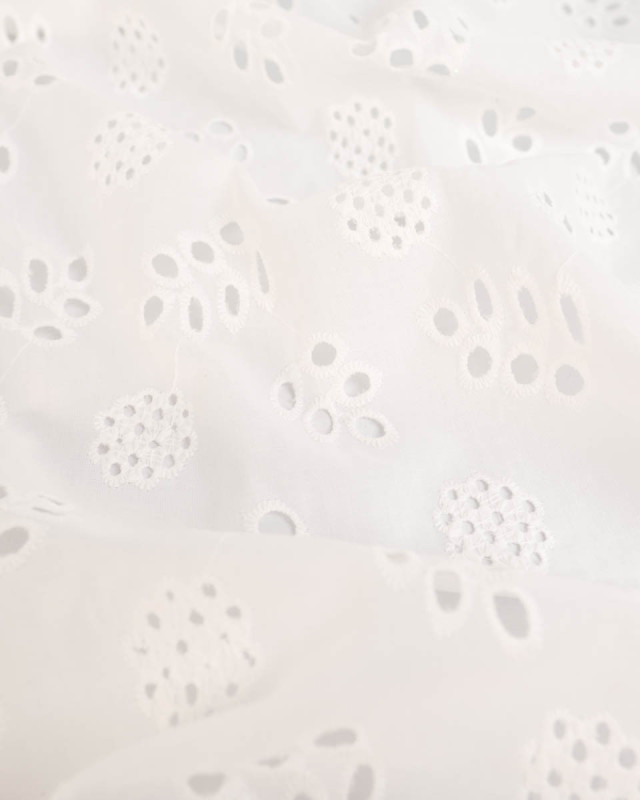 Broderie Anglaise Feuillage - Mercerine