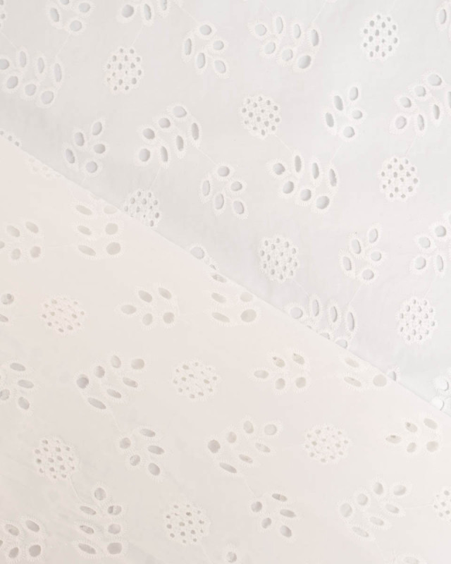Broderie Anglaise Feuillage - Mercerine