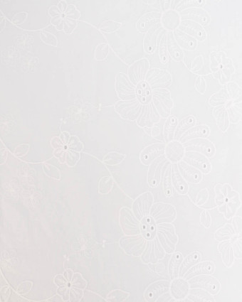 Broderie Anglaise Fleurie - Mercerine