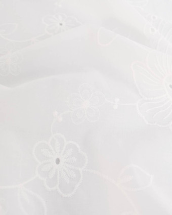 Broderie Anglaise Fleurie - Mercerine