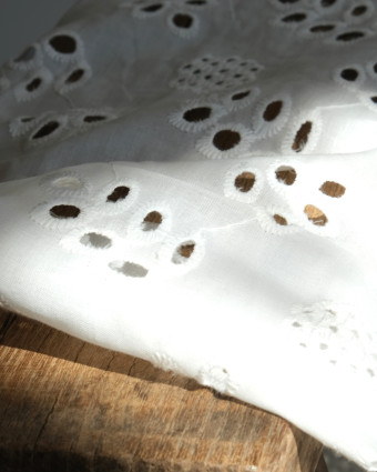 Broderie Anglaise Feuillage - Mercerine
