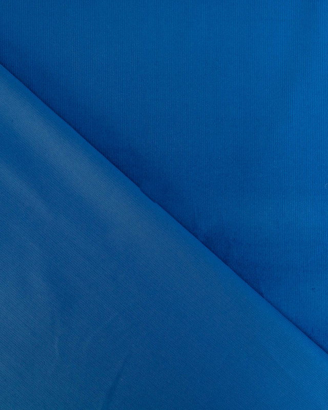 Velours Milleraies Auguste Bleu - Mercerine