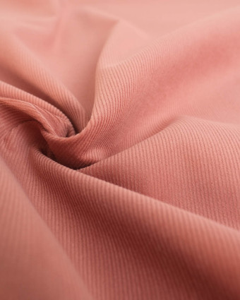 Velours Milleraies Auguste Vieux Rose - Mercerine