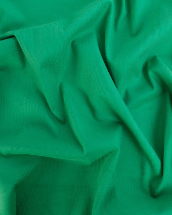 Velours Milleraies Auguste Vert Vif - Mercerine