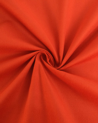 Velours Milleraies Auguste Tangerine - Mercerine