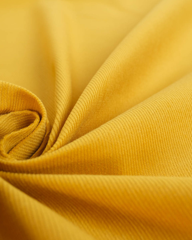Velours Milleraies Auguste Ocre - Mercerine