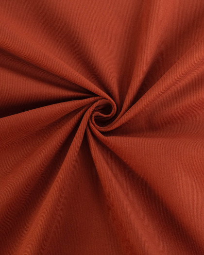 Velours Milleraies Auguste Terracotta - Mercerine