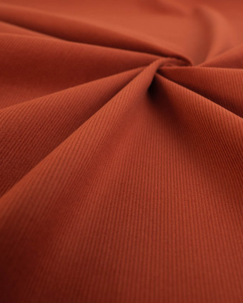 Velours Milleraies Auguste Terracotta - Mercerine