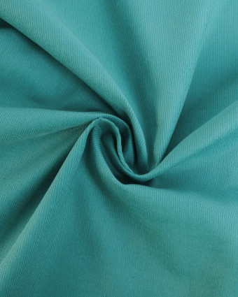 Velours Milleraies Auguste Turquoise - Mercerine