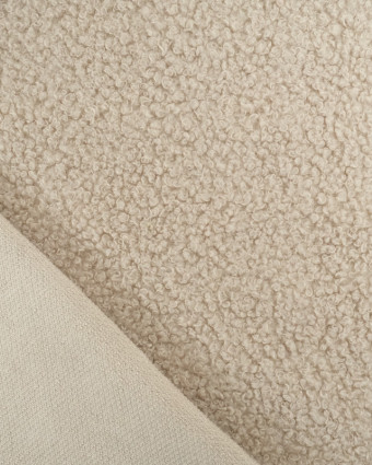 Tissus au mètre : Tissu Bouclette Lin - Oeko-Tex - Mercerine