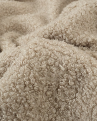 Tissu Bouclette Lin - Oeko-Tex - Mercerine