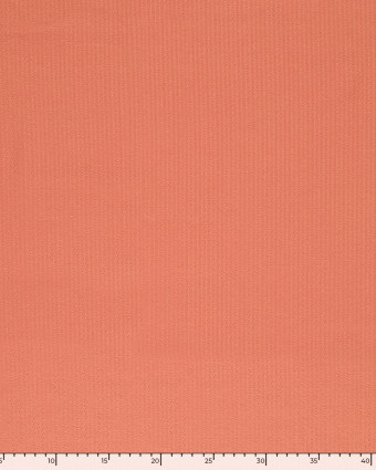 Tissu Jersey Texturé Ecru Marsala - Mercerine