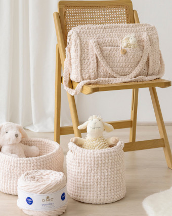 Catalogue DMC Doudou Bébé - 3 modèles - Mercerine