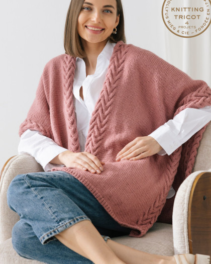 Livre DMC Knitty 4 - 4 modèles - Mercerine