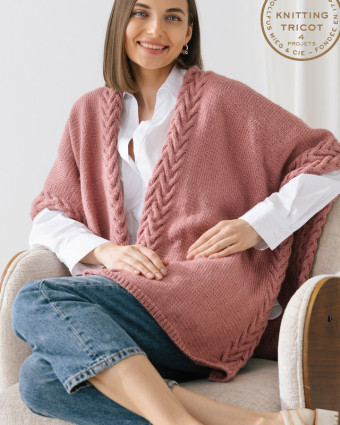 Livre DMC Knitty 4 - 4 modèles - Mercerine