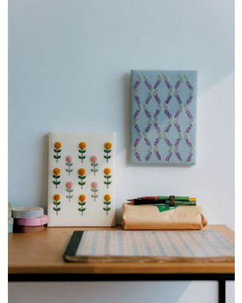 Livre Broderie - Broderie Nature - 30 Fleurs - Mercerine
