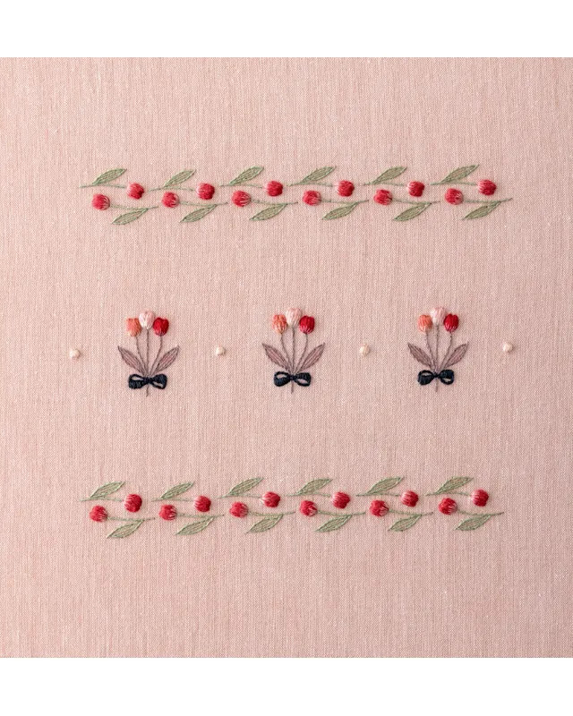 Livre Broderie - Broderie Nature - 30 Fleurs - Mercerine
