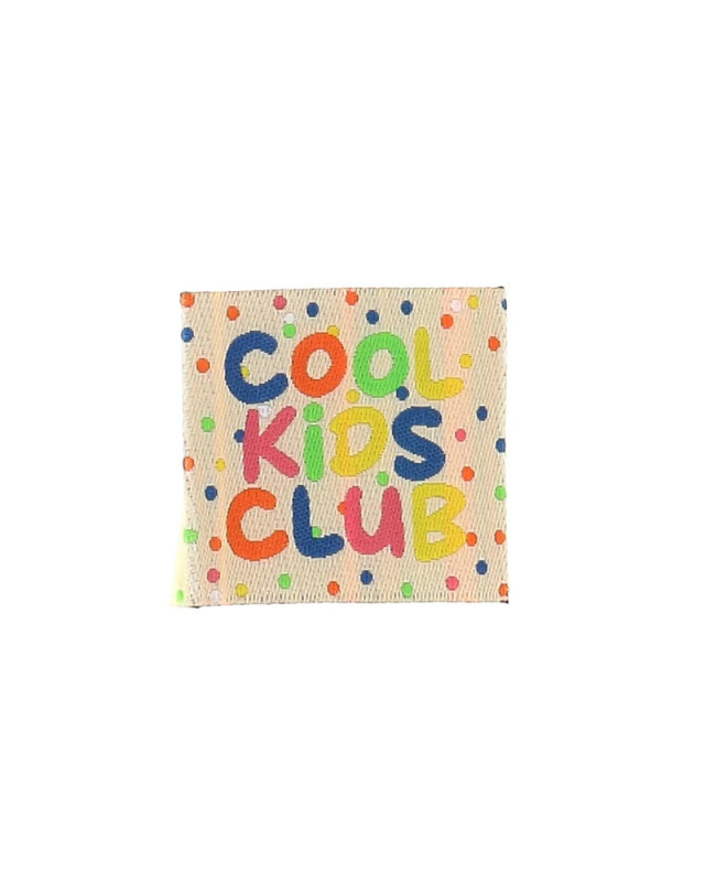 Etiquette Tissée à Coudre Cool Kids Club - Mercerine
