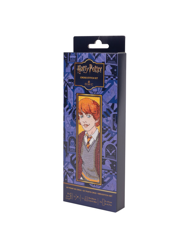 Kit Point de Croix Collection Harry Potter – Marque Page Ron Weasley - Mercerine