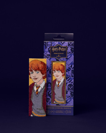 Kit Point de Croix Collection Harry Potter – Marque Page Ron Weasley - Mercerine