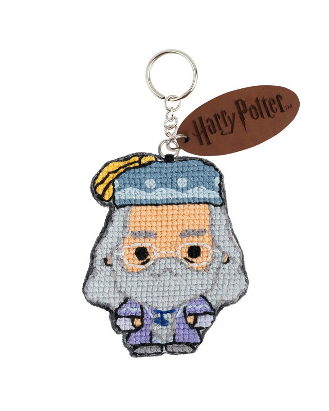 Kit Porte-Clé Point de Croix Harry Potter Dumbledore - Mercerine