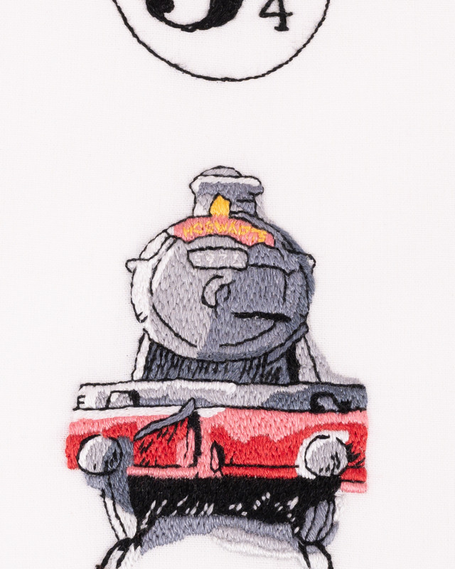 Kit Point de Croix Collection Harry Potter – Marque Page Hogwarts Express - Mercerine