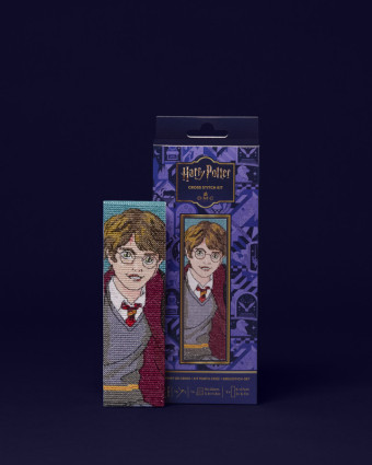 Kit Point de Croix Collection Harry Potter – Marque Page Harry Potter - Mercerine