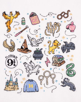 Kit Point de Croix Collection Harry Potter – Symboles Sorcellerie - Mercerine