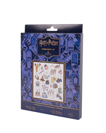 Kit Point de Croix Collection Harry Potter – Symboles Sorcellerie - Mercerine